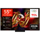 C8L 55C8L Televisor 139,7 cm (55) 4K Ultra HD Smart TV Wifi Negro 6000 cd / m²